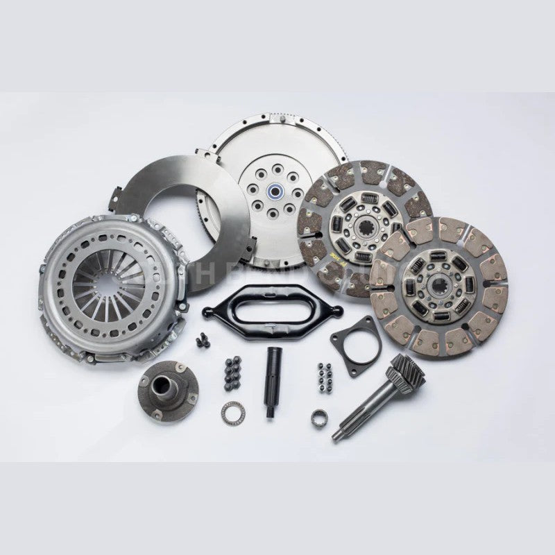 South Bend Clutch 94-03 Dodge 5.9L NV4500 Street Dual Disc Clutch Kit w/ Input Shaft