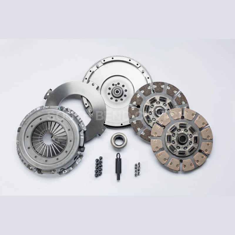 South Bend Street Dual Disc Clutch kit with pressure plate and friction discs for 1994-1997 Ford 7.3L Powerstroke