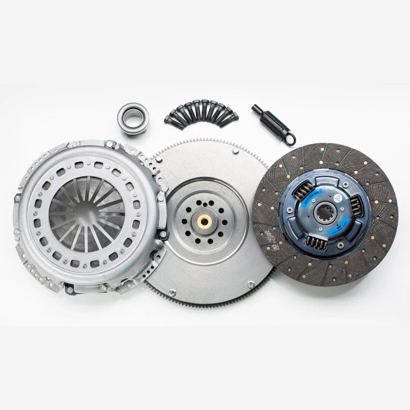 South Bend Clutch HD Organic clutch kit for 1999-2003 Ford 7.3L Powerstroke with ZF-6 manual transmission.