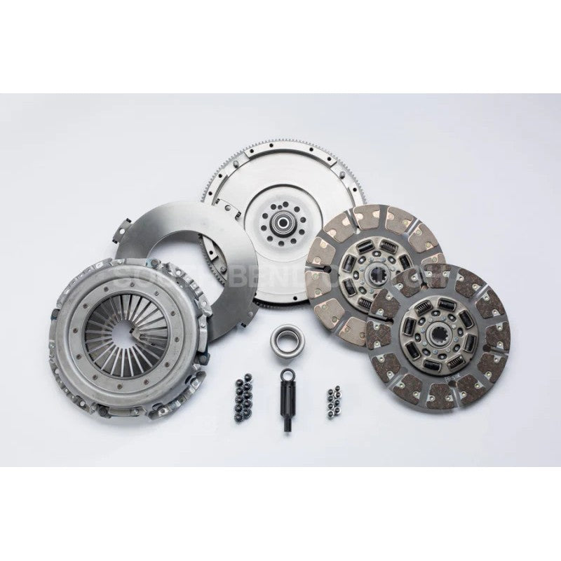 South Bend Street Dual Disc Clutch Kit for 1999-2003 Ford F-250 and F-350 Super Duty 7.3L Powerstroke diesel.