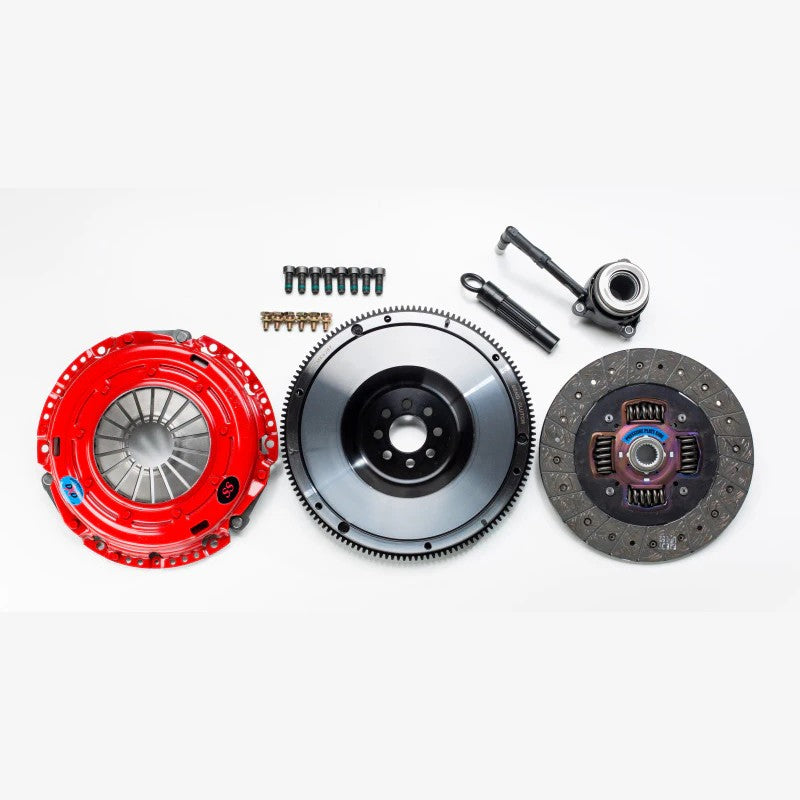 South Bend Stage 3 Daily clutch kit including high-performance pressure plate, disc, and flywheel for 2.0T engines