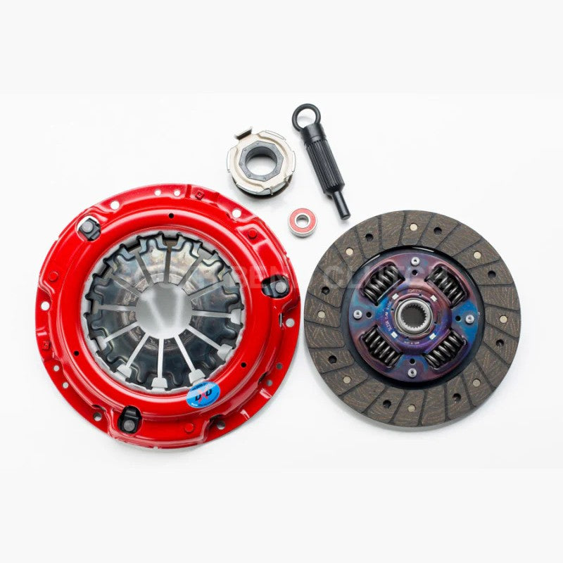 South Bend DXD Racing Stage 2 Daily Clutch Kit featuring high-clamp pressure plate and organic disc for 2013-2020 BRZ/86.