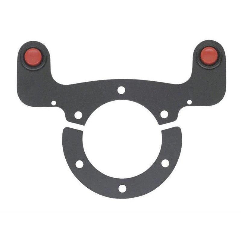 Sparco Push Button 2 dual-switch assembly with two black buttons and integrated mounting bracket