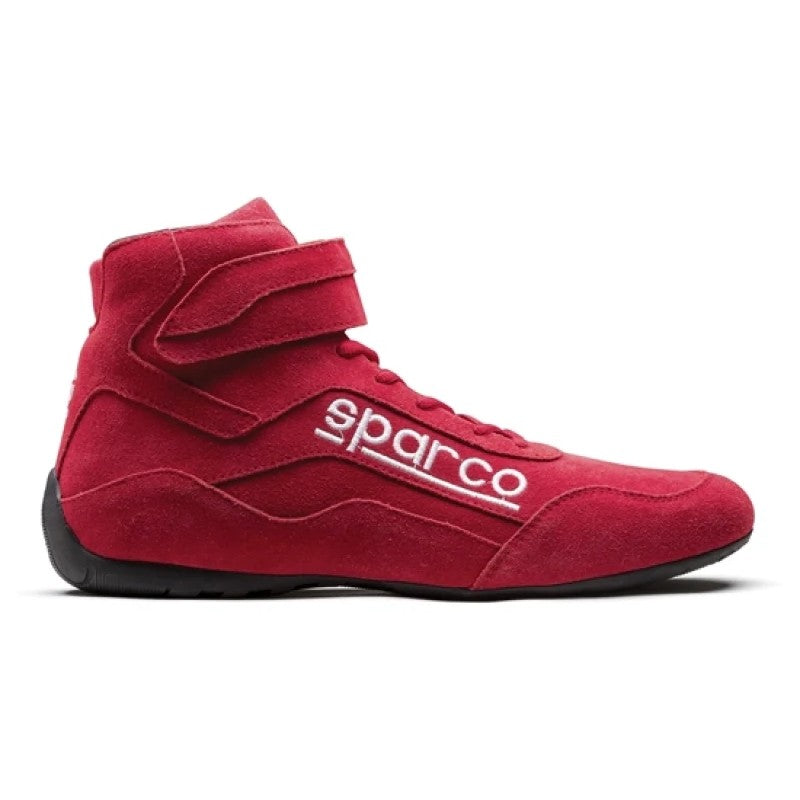 Red Sparco Race 2 driving shoes in size 10