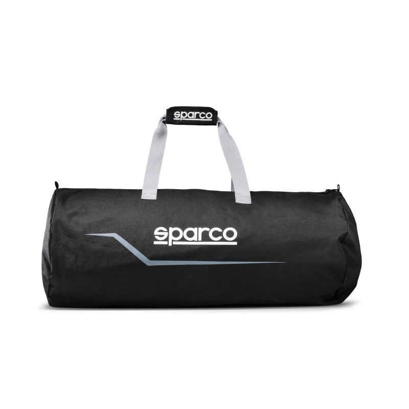 Blue Sparco Kart Tire Storage Bag featuring durable carrying handles and Sparco logo.