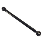 SPC Performance 67108 high-strength steel rear adjustable control arm with forged ends and rubber bushings.