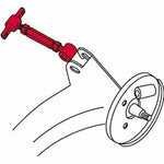 SPC Performance EZ Arm XR rear adjustable control arm with turnbuckle and rubber bonded bushing