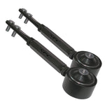 SPC Performance front adjustable caster arm with black finish and heavy-duty rubber bushings for 1989-1998 Nissan 240SX.