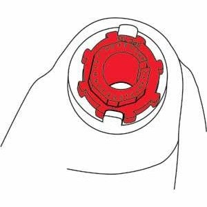 SPC Performance 24130 adjustable metal alignment sleeve for truck camber and caster correction.