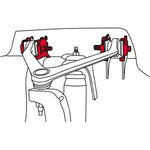 SPC Performance 23765 heavy-duty upper control arm cam and bolt alignment kit for 2002-2005 Dodge Ram 1500.