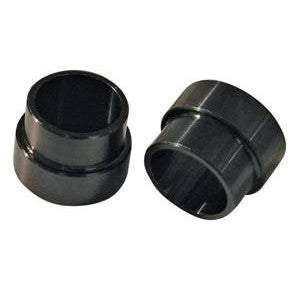 Set of six SPC Performance EZ ON HD threadless centering sleeves for 1.34 to 1.37 inch wheel and brake drum holes.