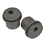 SPC Performance 86350 offset rubber control arm bushings for GM truck front alignment correction.