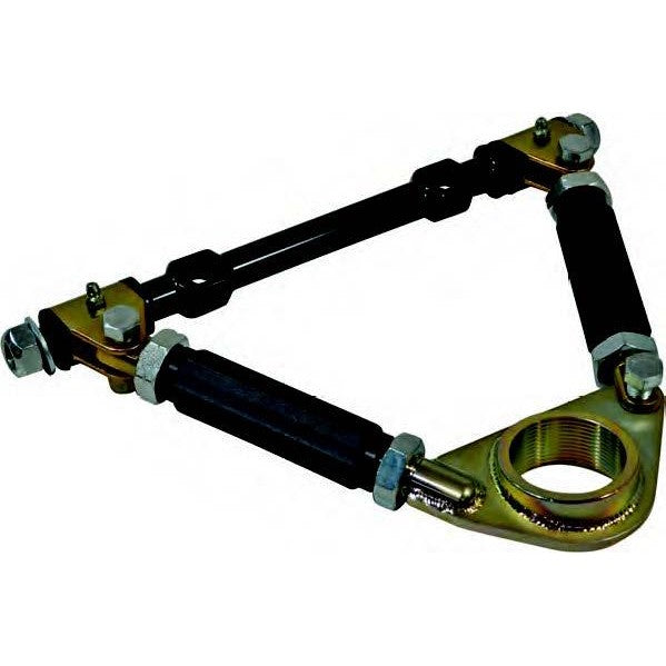 SPC Pro Series adjustable upper control arm for GM Full Size with 5-inch sleeves and rod end mounts.