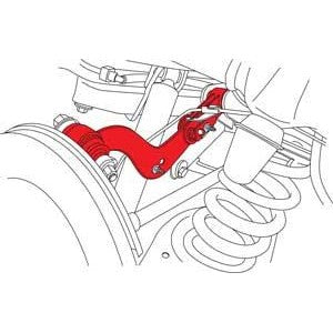 SPC Performance 67810 adjustable rear camber arm for right side 2006-2021 Toyota RAV4 and Lexus NX.