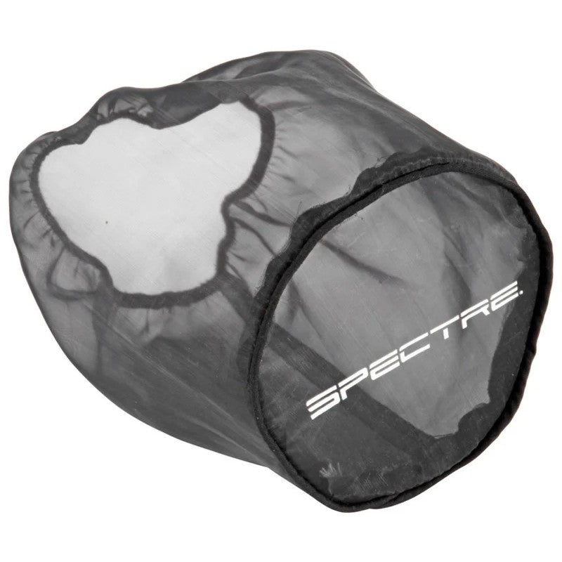 Black polyester Spectre air filter pre-filter wrap, 6-inch by 6.125-inch size