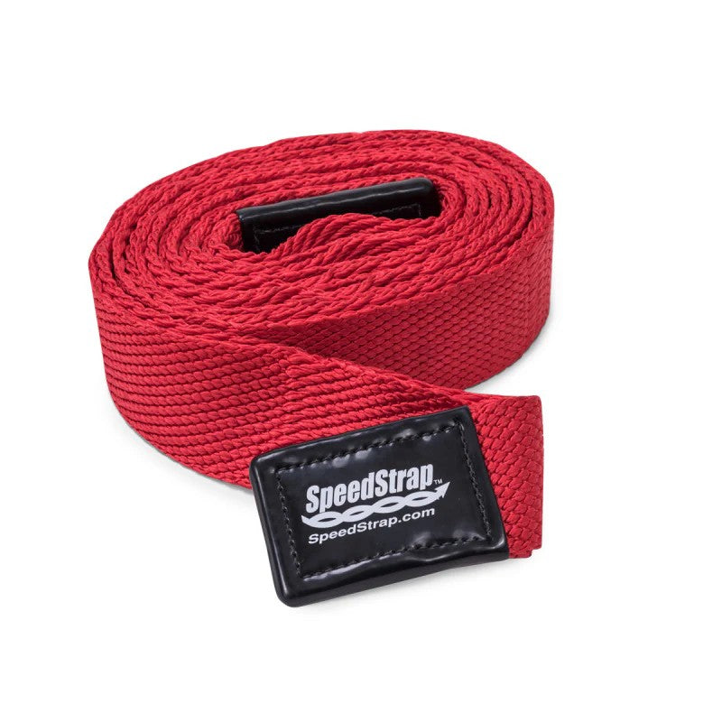 SpeedStrap Big Daddy 2-inch wide by 20-foot long weaveable recovery strap.