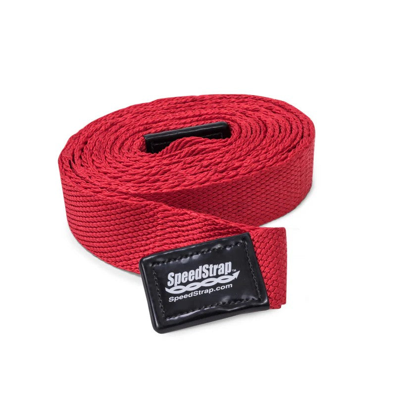 SpeedStrap Big Daddy 2-inch wide by 30-foot long weaveable recovery strap showing the signature woven webbing.