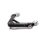 SPL Parts Nissan GT-R R35 Front Upper Camber/Caster Arms featuring hex cap adjusters and spherical bearings.