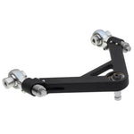 SPL Parts CNC machined front upper control arms with hex double adjusters and spherical bearings for Nissan and Infiniti.