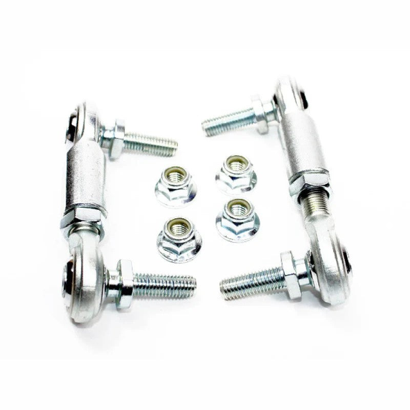 SPL Parts adjustable rear swaybar endlinks with 1/2-inch FK bearings and chromoly studs for Porsche 911.