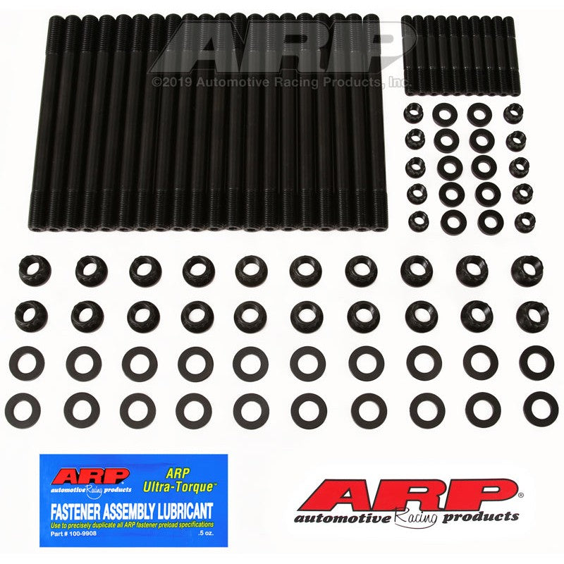 ARP 244-4300 Head Stud Kit including studs, parallel-ground washers, and nuts for Chrysler Hemi 5.7L and 6.1L engines.