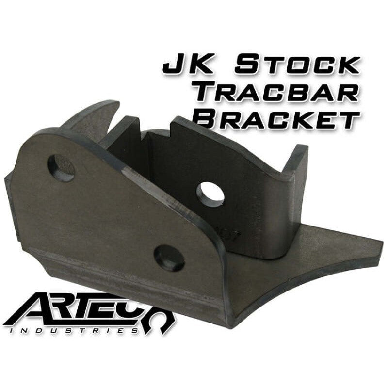 Heavy duty steel axle-side track bar bracket for 2007-2018 Jeep Wrangler JK