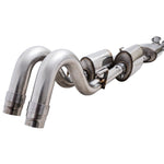 AWE 0FG True-Dual stainless steel exhaust system with high-clearance BashGuard for 2016-2023 Toyota Tacoma