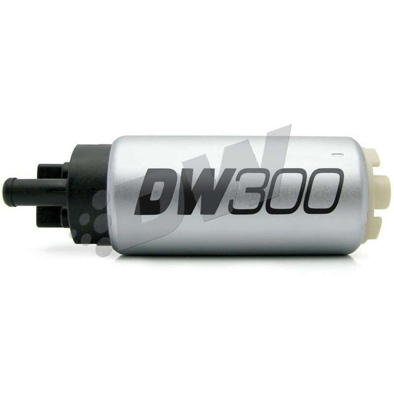 DeatschWerks 320 LPH in-tank fuel pump with filter sock and vehicle-specific 240SX installation kit hardware kit