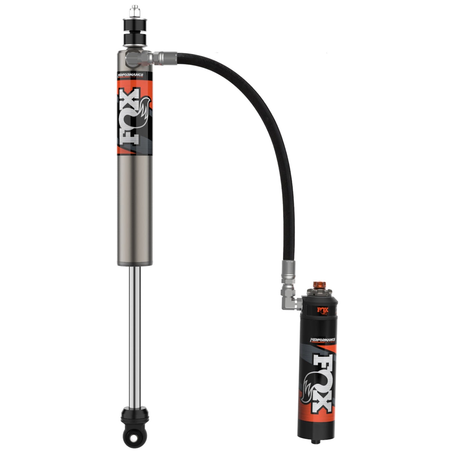 FOX Performance Elite Series 2.5 rear reservoir shocks with DSC adjusters for 2007-2021 Toyota Tundra.