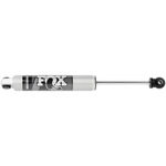 Fox Performance Series 2.0 aluminum steering stabilizer with internal floating piston and 7.43-inch travel.