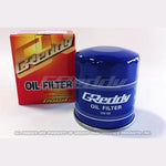 GReddy OX-2 performance oil filter with blue finish and 13901102 part number logo
