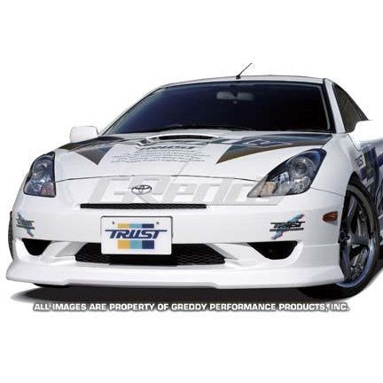 GReddy front lip spoiler with aerodynamic contour for 2003-2005 Toyota Celica GT and GTS