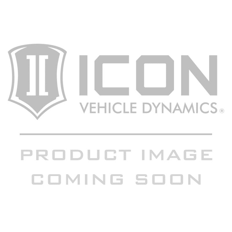 ICON Lower Coilover Bearing and Spacer Kit including FK spherical bearings and zinc-plated spacers.