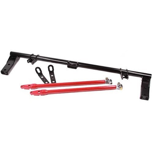 Innovative black steel competition traction bar kit for 1990-1993 Honda Accord with H/F-Series engine swap