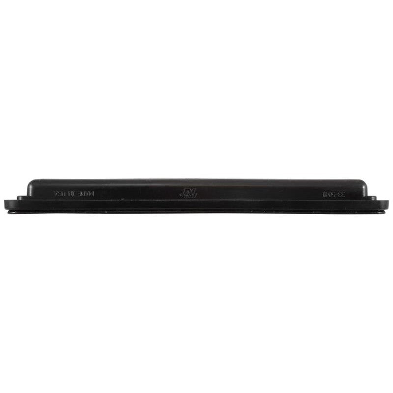 K&N 33-5041 washable oiled cotton drop-in air filter with red pleated media and black rubber frame.