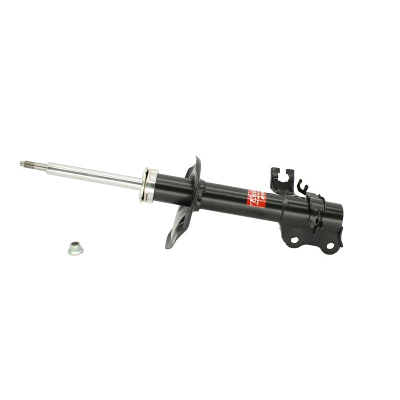 KYB Excel-G black twin-tube nitrogen gas-charged front left strut assembly for Nissan Sentra SE-R.