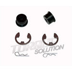 Torque Solution shifter cable bushing kit (TS-SCB-402) for 1995-1999 Mitsubishi Eclipse and Eagle Talon.