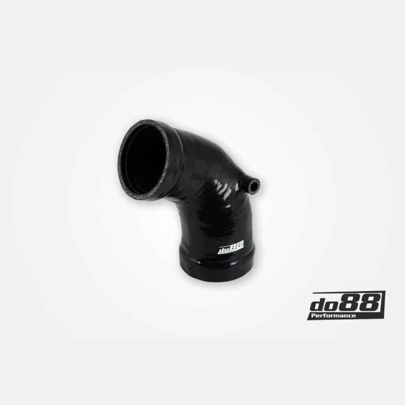 Black do88 intake inlet hose for 2001-2006 BMW 325i E46 2.5L