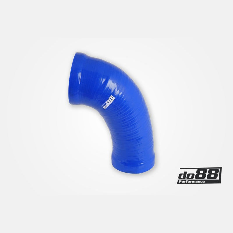 Blue do88 silicone intake resonator delete hose for BMW E9X 3-Series N51 N52 and N53 engines