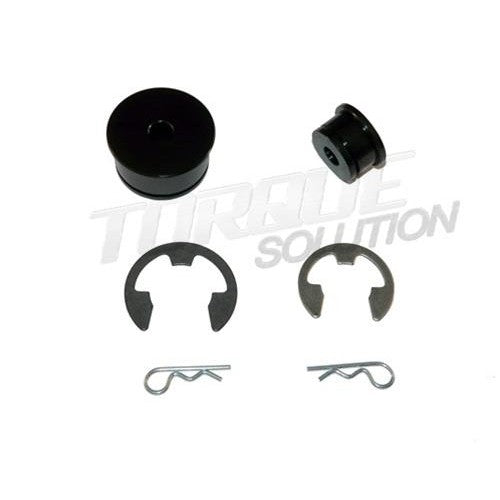 Torque Solution shifter cable bushings for 2010-2015 Mitsubishi Lancer Evolution X