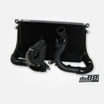 do88 BigPack aluminum intercooler with black silicone pressure hoses for VAG 2.0T EA888 Gen4 300+hp engines.