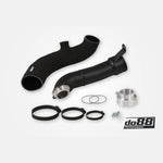 do88 aluminum turbo inlet pipe for BMW F8X M2 Competition, M3, and M4 with 41mm OEM connection size