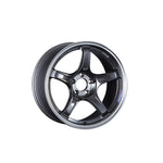 SSR GTX03 18x9.5 10-spoke wheel in Gun Metallic finish