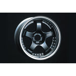 Five-spoke SSR Professor SP1 Trail wheel in a matte Flat Black finish for 6-lug trucks.