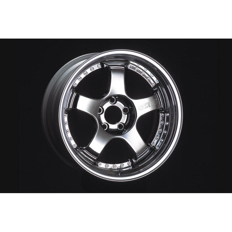 SSR SP1 Trail 17x8.5-inch silver wheel with a 6x139.7 bolt pattern and multi-spoke design.