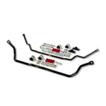 ST Suspensions powder-coated front and rear anti-sway bars with composite bushings for 1990-1997 Honda Accord.