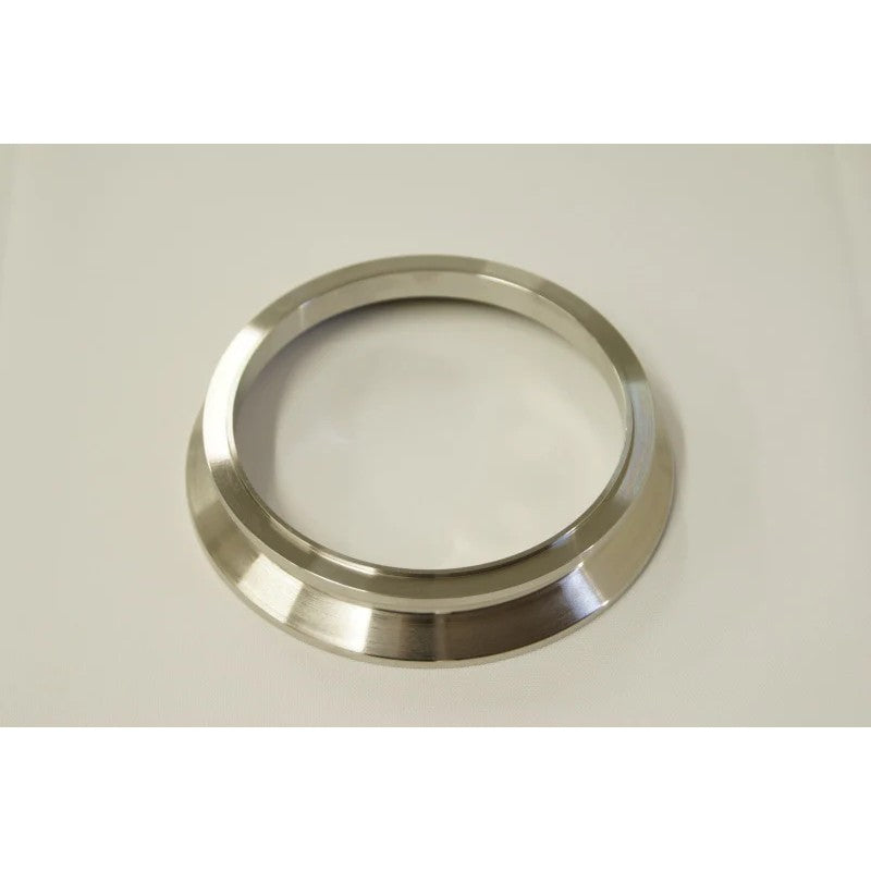 Stainless steel 108mm turbine outlet flange for PTE Pro Mod T4 series turbochargers.