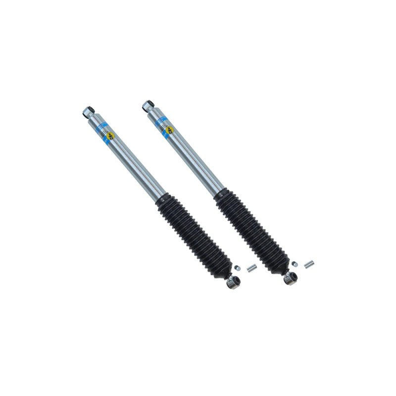 Pair of Superlift Bilstein 5100 series gas-pressurized monotube shock absorbers for 4.5-6 inch lift kits.