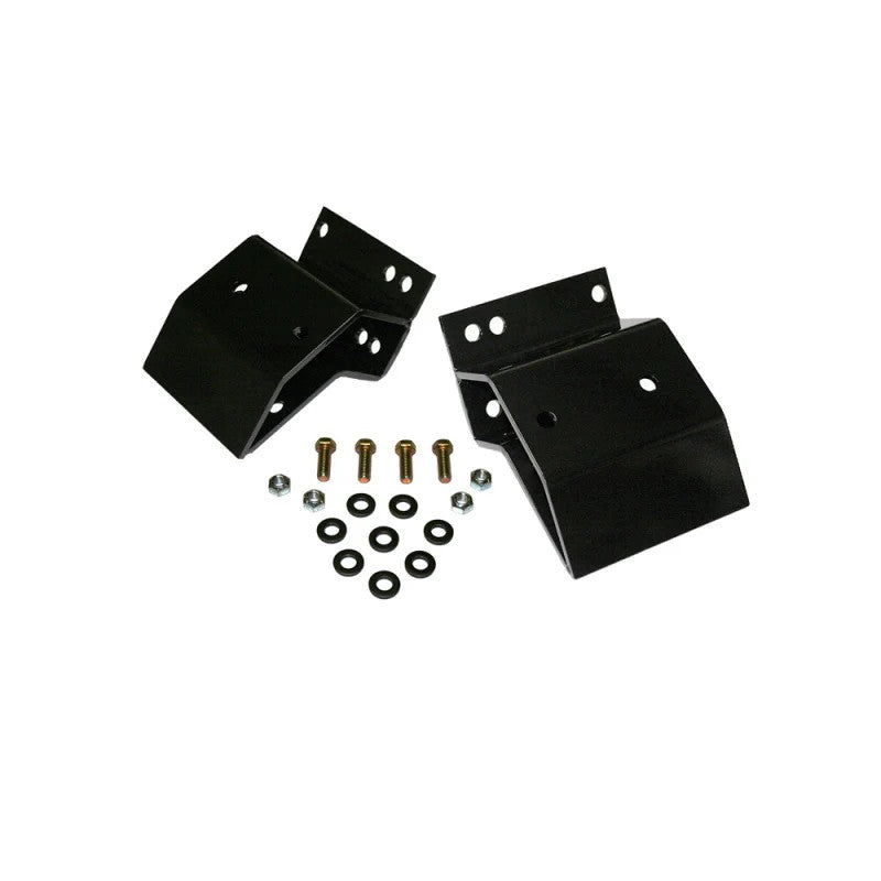 Superlift 2.75-inch drop radius arm bracket kit for 1966-1979 Ford Bronco and F-150 caster correction.
