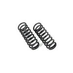 Pair of heavy-duty black front lift coil springs for 1994-2002 Dodge Ram 2500 and 3500 trucks